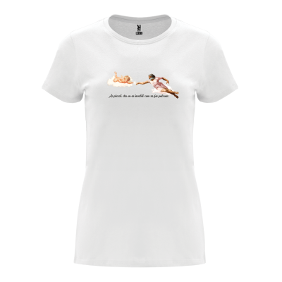 Tricou maneca scurta personalizat pentru femei Model 1